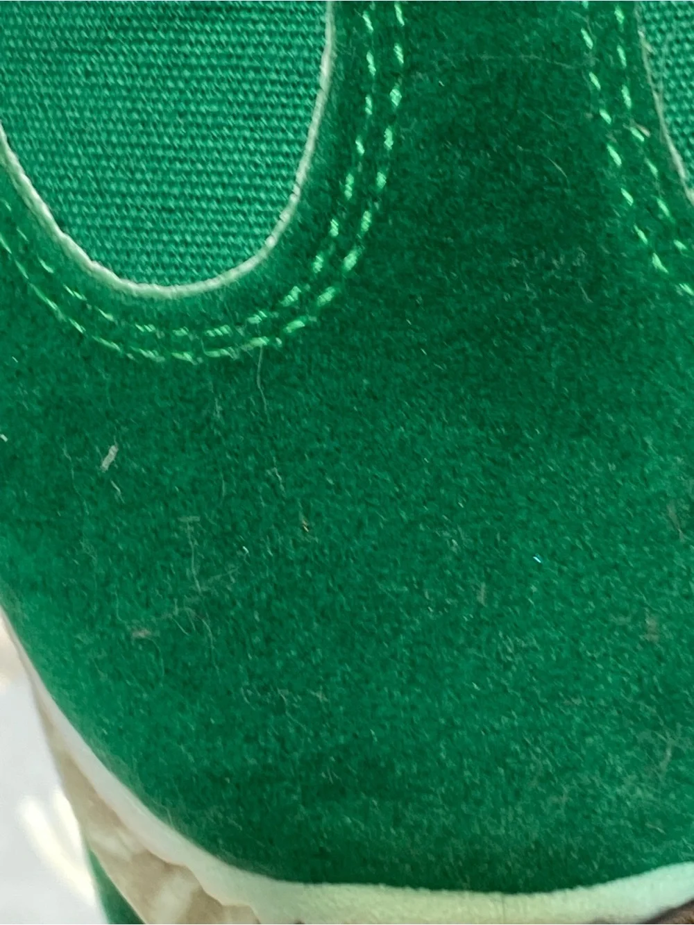 Kids Green Athletic Sneakers with White Accents
